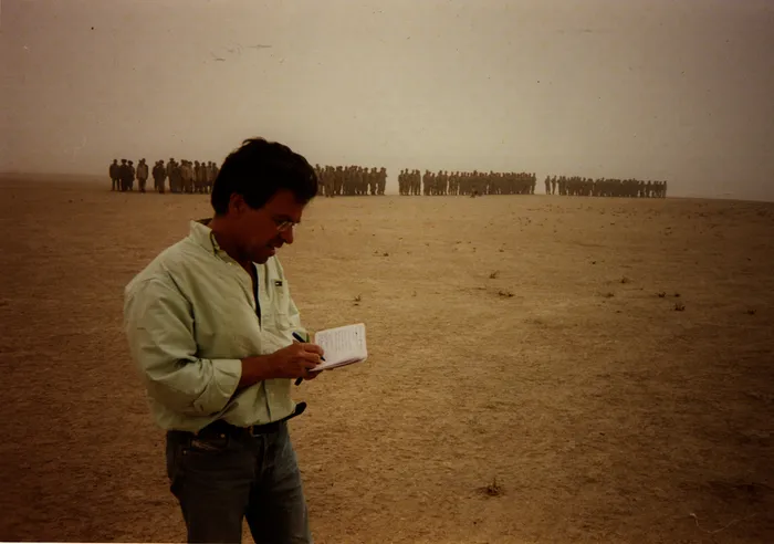 Argyris Dinopoulos, war correspondent in Afghanistan, 2001